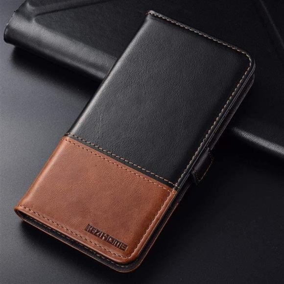 Fathers Day Gifts For Galaxy Note 20 Ultra Leather Wallet Case Credit Card Slot - Picture 1 of 7
